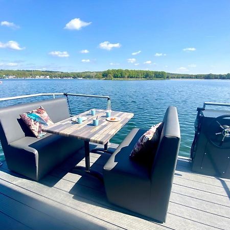 Houseboat Met Dakterras Mookerplas Middelaar 外观 照片