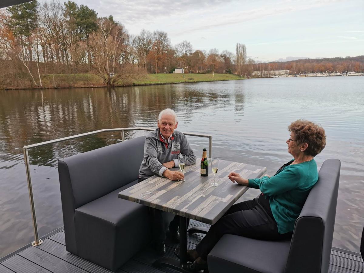 Houseboat Met Dakterras Mookerplas Middelaar 外观 照片