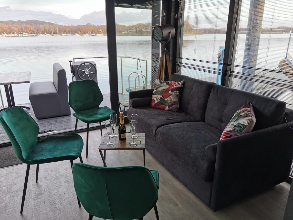 Houseboat Met Dakterras Mookerplas Middelaar 外观 照片